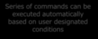 Job21 Fails Series of commands can be executed automatically