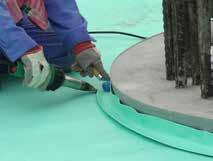 HEAT WELDING OF SIKAPLAN MEMBRANE SYSTEMS The installation procedure for the membranes considers the unrolling,