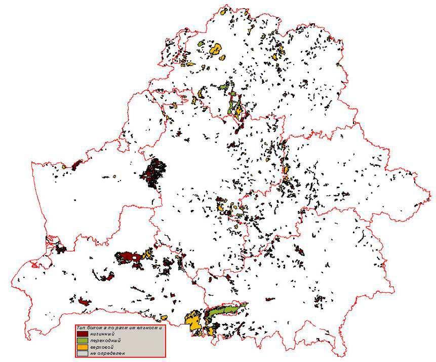 Belarus - In 1960-1990 over 70% of peatlands (2 mio ha) were drained. - C.