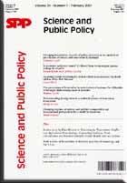 (2006) Which policy for innovation in services? Science and Public Policy, 2006, Vol 33, N0. 10: 745-756. RUBALCABA, L, Jorge GALLEGO, J. and GAGO, D.