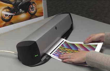 You can now monitor print conditions easily and often, even during production, and quickly correct color variations with new profiles and spot color tables.