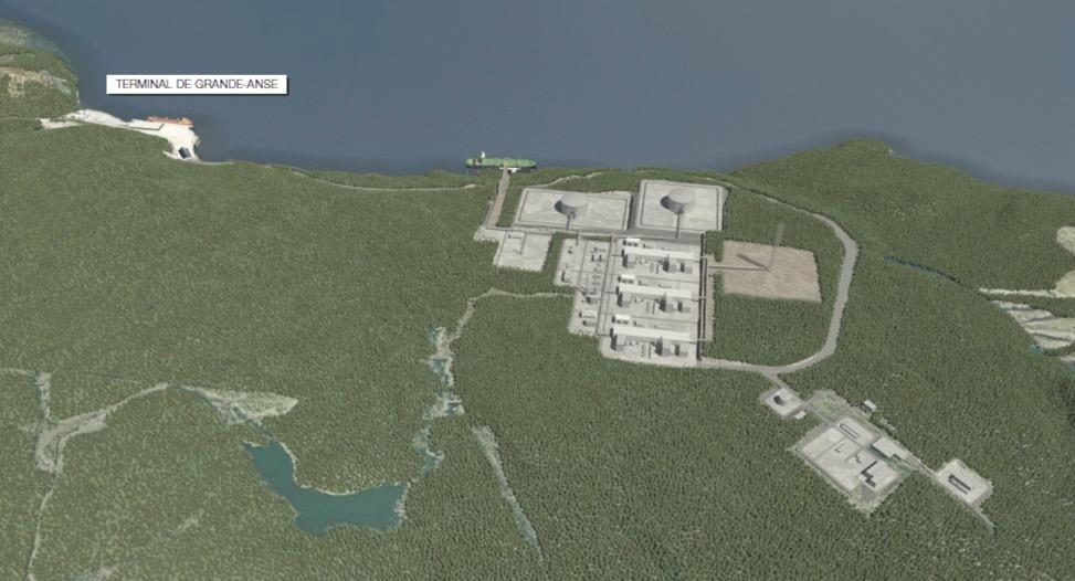 Energie Saguenay Plant Layout