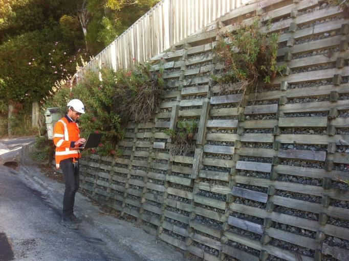 As part of this process it was fundamental to understand the number of earthquake damaged council walls, and RAMM provided the process to facilitate this work.