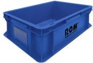 5 kg EF series - Euro containers SCHAEFER-Eurofix Colours: green, blue LF321 Dimensions: Width 220 mm x Depth 350 mm x Height 145 mm,