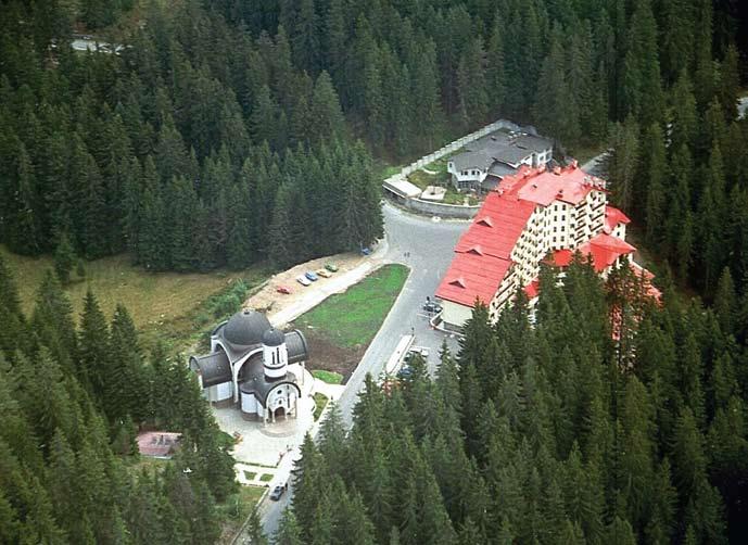 tourism Top View of the newly built church in Pamporovo Pamporovo Hotels Survey Tourists Preferences Key findings: 53 percent of the tourists choose their destination and hotel on the internet; Among