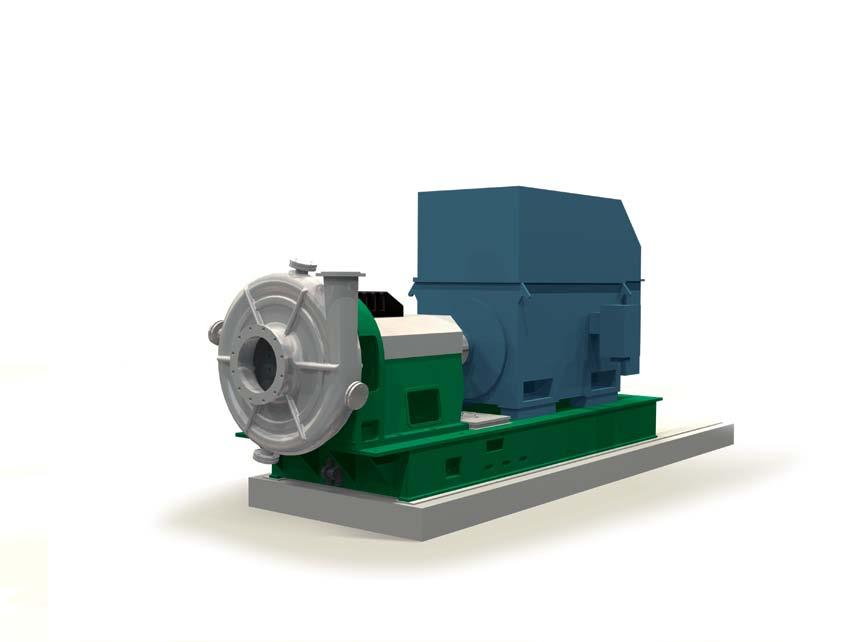 This will ensure that all fibres and contaminants reach the required temperature needed for dispersion. A sealed heating zone makes it possible to connect different dewatering systems.
