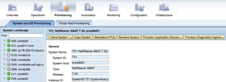 existing SAP systems.