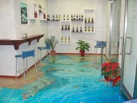 Delphi Epoxy & 3D Floorings Many different seamless flooring materials are available.