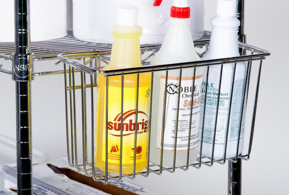Hanger Rails As part of the Regency Space Solutions collection of chrome coated wire shelving, you can count on these hanger rails to work with your shelving to provide extra storage space in your
