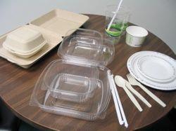 Food Service Ware Survey Hot cups Cutlery Plates Salad containers Plates Trays Hot food