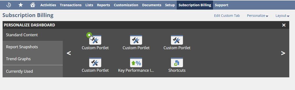 Multi-Queue Support for Batch Processes 8 4. On the empty Custom Content porlet, click Set Up. 5. Select the source for the portlet.