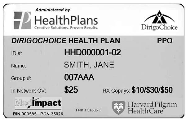 Product Portfolio - Regional PPO Best Buy Independence Plan Dirigo Choice Core Coverage (ME) Health