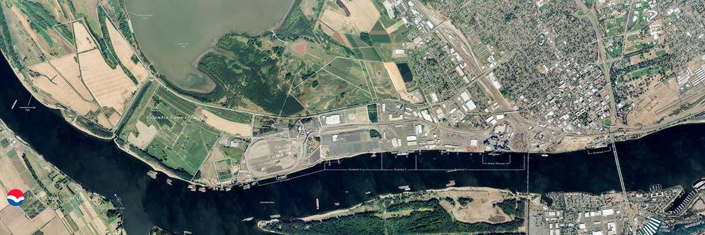PORT OF VANCOUVER USA 800 acres of operating port marine and industrial 500 acres for