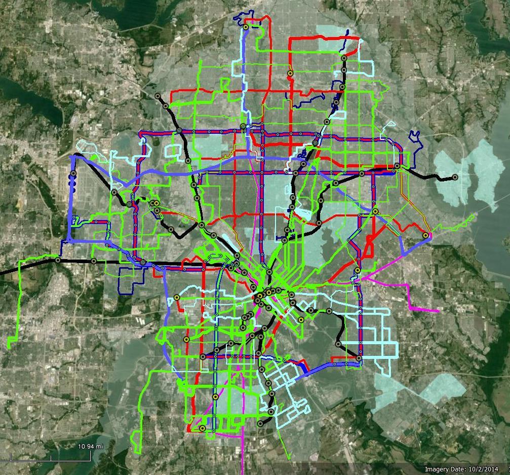 Proposed 10-Year Plan Network Additional Scenarios: Cost Neutral Existing and future running time adjustments Additional