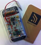 collection SAFECAST geiger counters