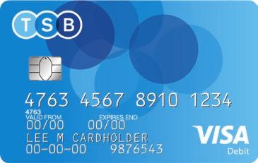 TSB Visa debit card security. Information that could appear on your Visa debit card. 1 2 3 4 Card number This is the long number across the front of your card. This is unique to your Visa debit card.