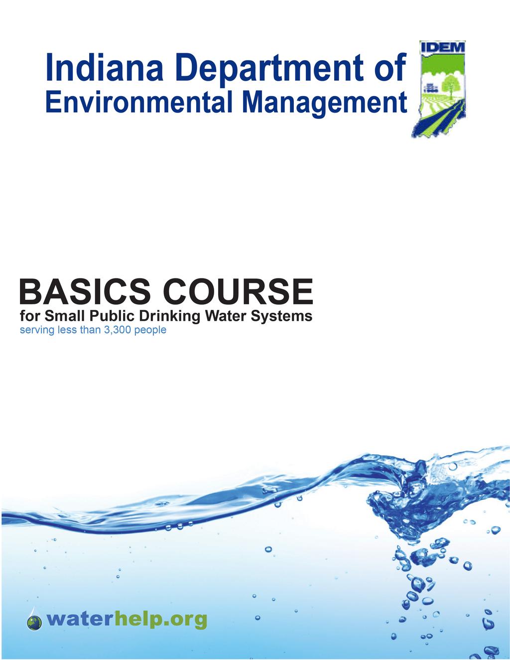 Introduction to Drinking Water Systems Indiana