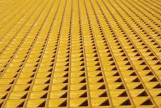 FasGrate - Molded Fiberglass Grating Molded fiberglass grating provides a cost effective solution and long lasting performance for many industrial and recreational applications.