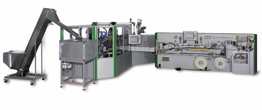 LT250 The LT250 high speed laminate tube line is the culmination of all the latest technical developments from PackSys Global.