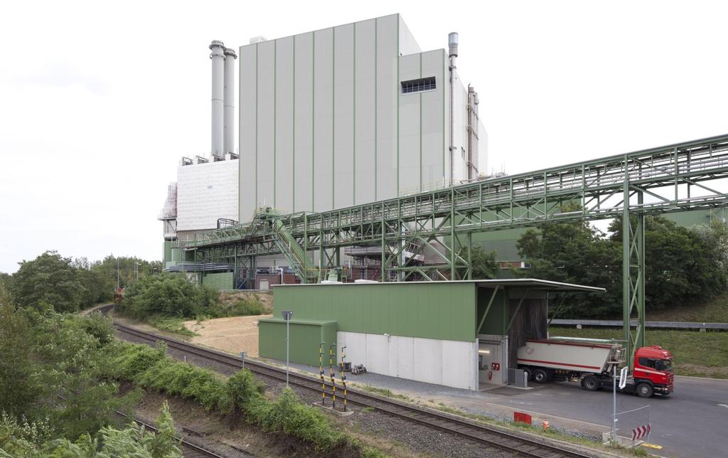 19 Use of BIOBS in CHP-plant Berrenrath CFB combustion system 2 x 166 MW th η CHP = 83% Source: RWE Power Used