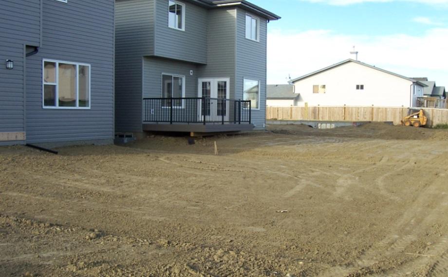 Rough grade has been completed in the backyards of these two lots Final Grade Stage This stage must be completed within 12 months of the Rough Grade Approval or within 60 days of the final grading
