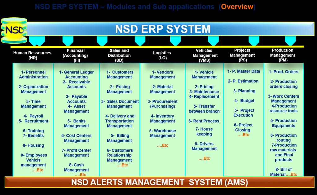 NSD SYSTEM - Integration Model & Security Levels All