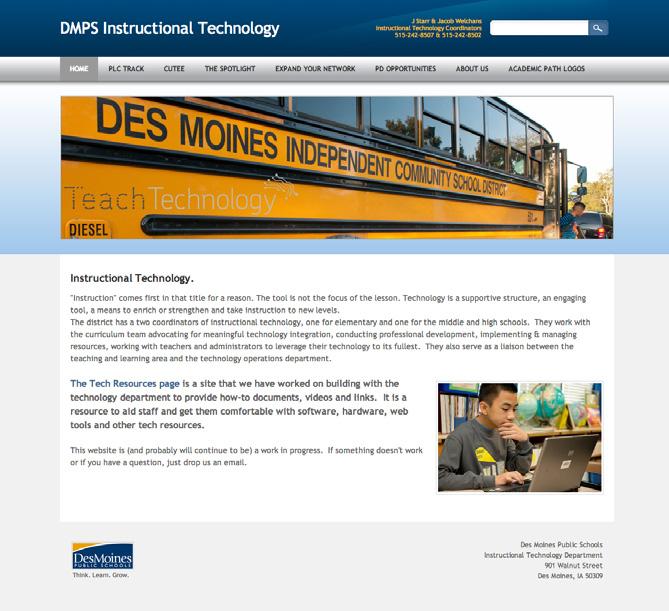 org The new school web sites not only provide a more consistent look and feel, but all school web sites now operate on the same content management system (WordPress).