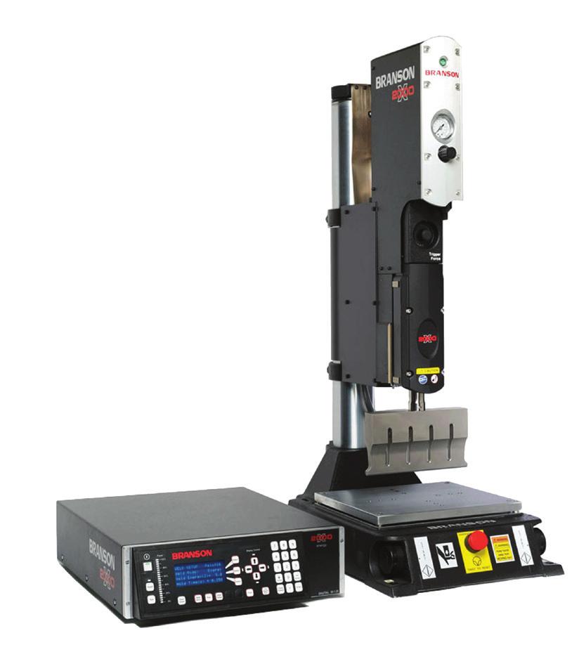 Technical Information PW-6 Ultrasonic Welding Ultrasonic Staking In manufacturing products with thermoplastic components, it is often necessary to join a thermoplastic to a part of dissimilar