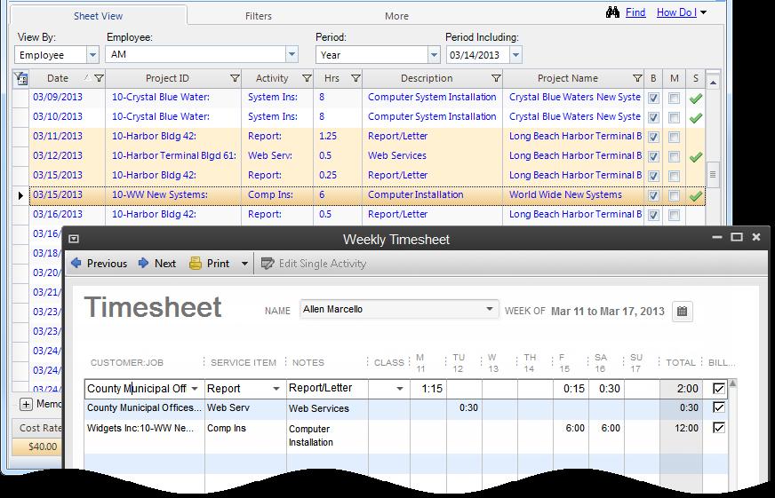 record with placeholder values, FromQuickBooks. This maintains data integrity in BillQuick. You can decide who is responsible for each project/job later.