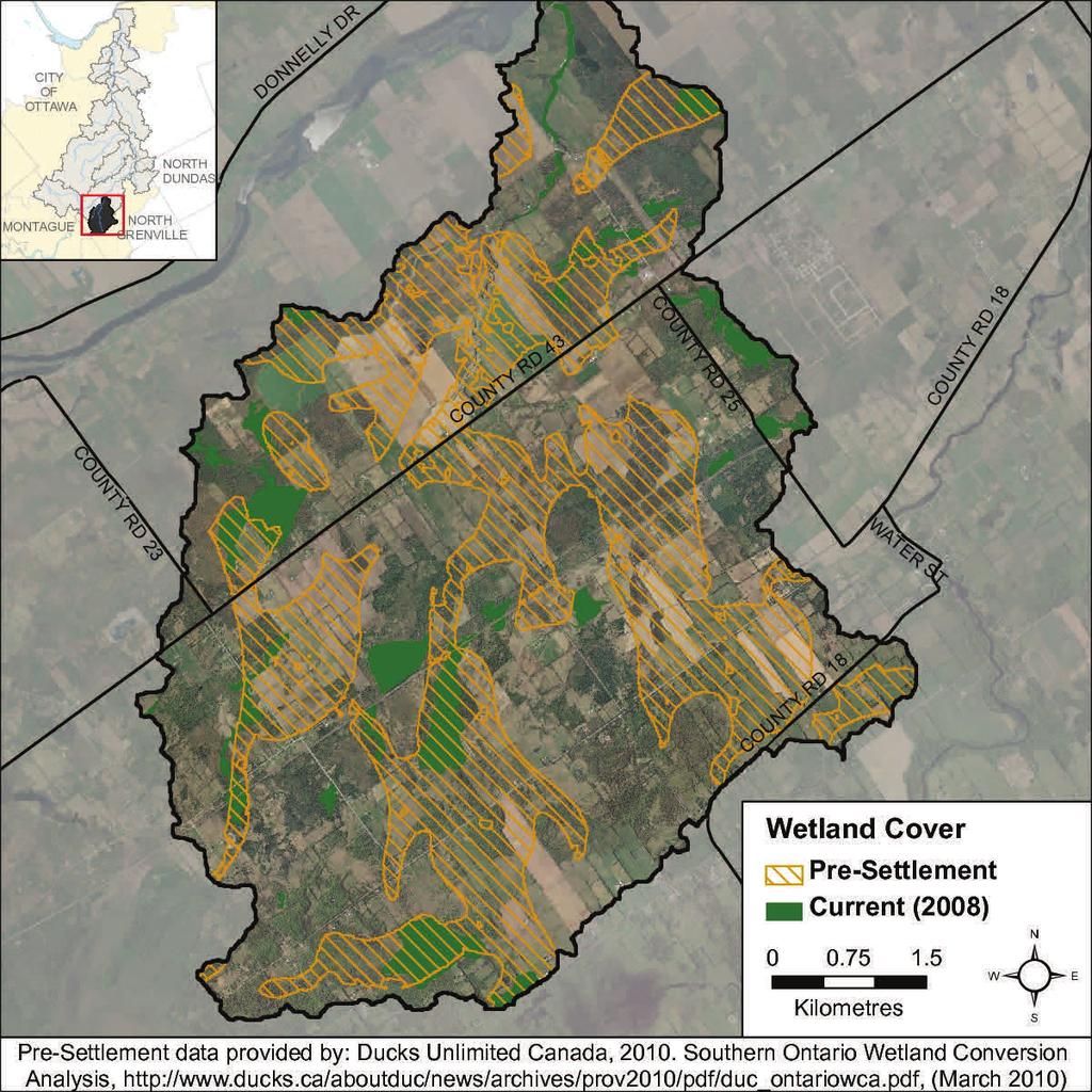 LAND COVER Page 8 3) Land Cover Crop and pastureland is the dominant land cover type in the catchment as shown in Table 7 and displayed in the land cover map on the front cover of the report.