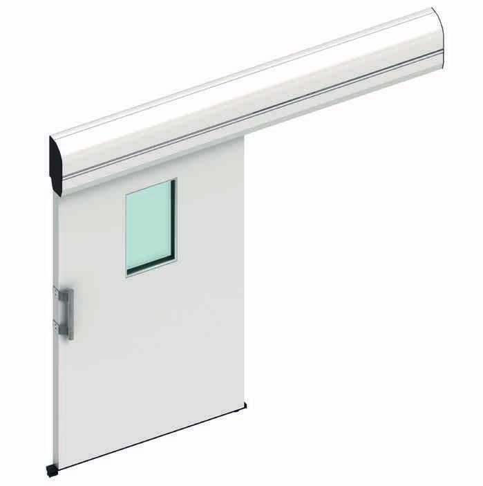 Sliding Door Technical Details Type: Airtight sliding door. Core: PUR / MF. Thickness: 60 mm (Tol. ± 1,0 mm) doorleaf.