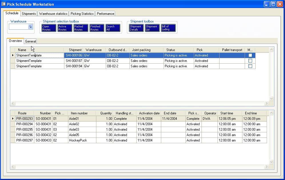 MICROSOFT DYNAMICS AX POWERED FOR DISTRIBUTORS Warehouse Pick Optimizer Our Warehouse Pick Optimizer allows the warehouse manager to control all the outbound and inbound processing.