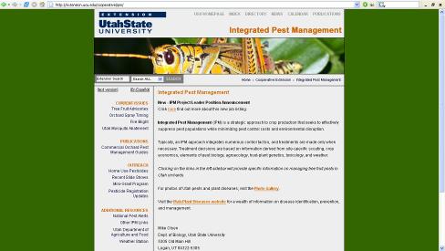 USU Extension Pest Management Slideshows Where can you view this slideshow? http://extension.usu.
