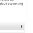 Smaller departments with less than 50 account strings enabled will have a drop down