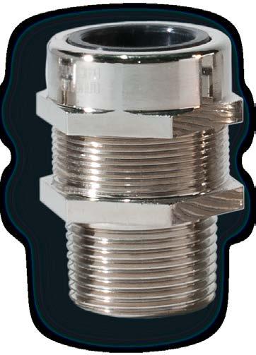 TEV series watertight cable glands for non-armoured cables TEV series cable glands are suitable for use in industrial plant for the direct insertion of non-armoured cables into watertight equipment