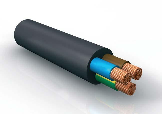 3 CABLES Special PVC with a higher oxygen index, are used in the case of compliance with non-propagating fire tests in accordance with standards CEI 20-22/2, CEI 20-2 /3, IEC 332.3A, IEC 332.3C.