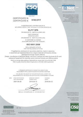 Cortem Group manufactures its products using modern processes, plants and qualified personnel. The quality management system conforms to UNI EN ISO 9001:2008 standard.
