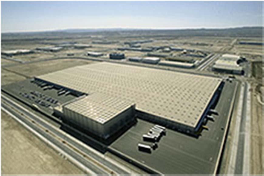 PLAZA: ZARAGOZA LOGISTICS PLATFORM With an area of 13.117.977 m 2, the Logistics Platform of Zaragoza (PLAZA) is the largest logistics premises on the European continent.
