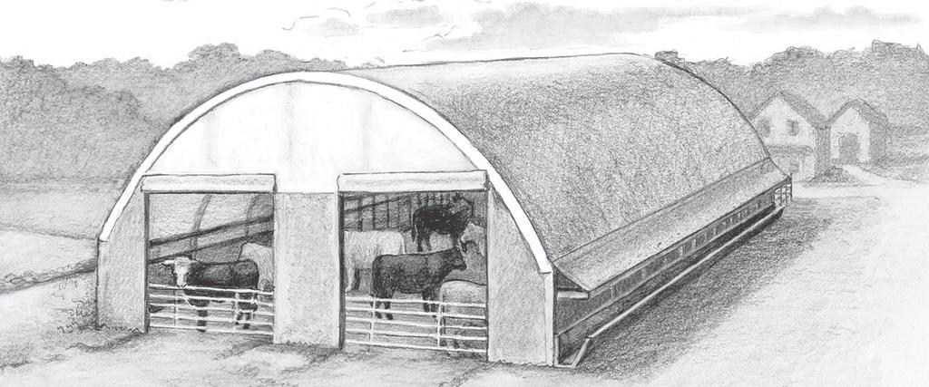 Hoop Barns for Beef Cattle MWPS Agricultural Engineers Digest Published by: MidWest Plan Service Authors: Shawn Shouse Area Extension Agricultural Engineer, Iowa State University Mark Honeyman