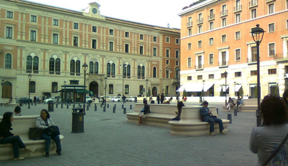 square, Rome