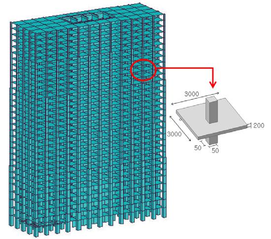 The system can produce maximum number of apartment units, and maximum building floor area under a given zoning regulation. The flat plate slab systems also have disadvantages.