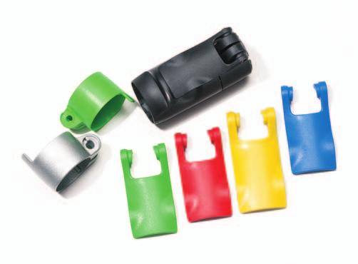 Tool handles and telescopes can be fitted with wide variety of accessories, such as handgrips, threads and end plugs.