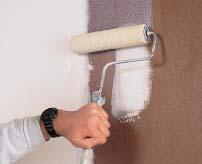 New gypsum drywall, joint compound and spackling are very porous and can make fi nish coatings appear splotchy and uneven.