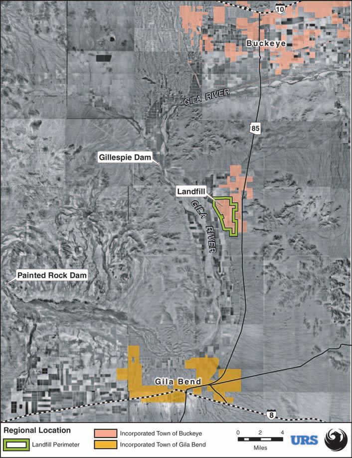 URS Corporation used criteria-based GIS analysis to select the location of the landfill, and conducted an extensive hydrogeologic investigation in support of permit applications for the proposed site.