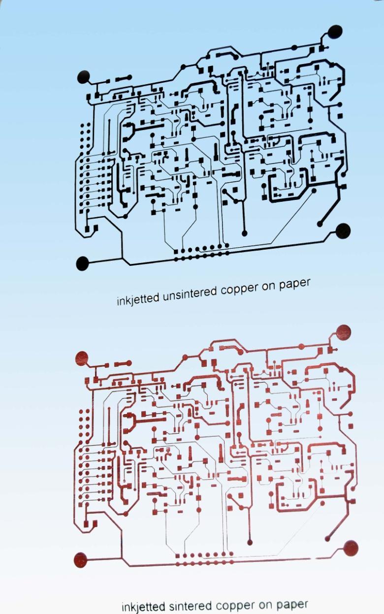 COPPER CIRCUITS BEFORE &