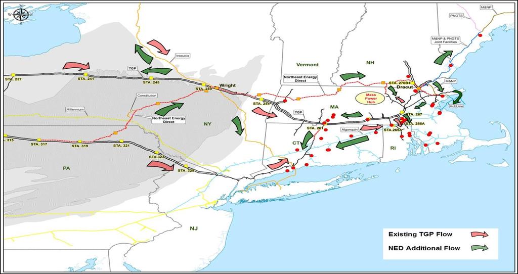 Open Season 1011 Northeast Energy Direct Project September 9, 2015 October 29, 2015 of adequate pipeline capacity has resulted in New England paying the highest natural gas prices of any region in