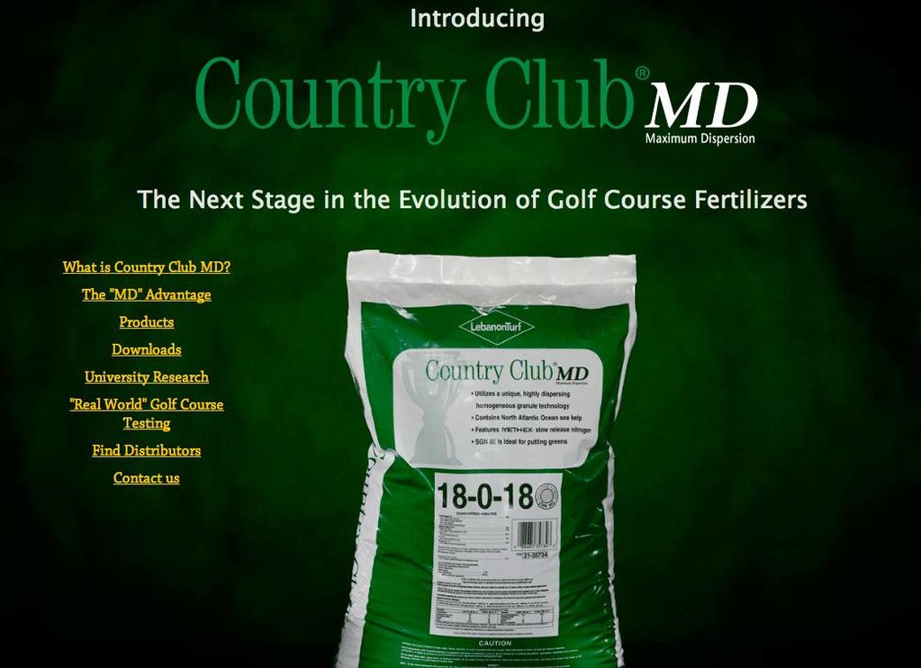 Dedicated website for CC MD Technology www.countryclubmd.com Website Populated with: What is Country Club MD?