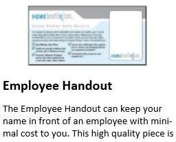 Payroll inserts/handouts New