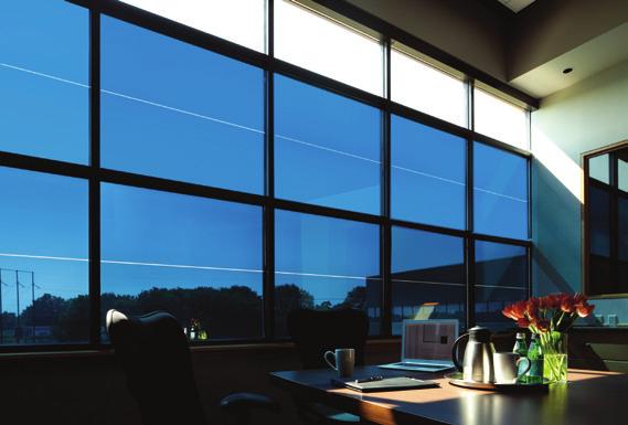 Standard zoning Zoning To manage daylight the most effectively, our glass can be programmed to operate in customized zones.
