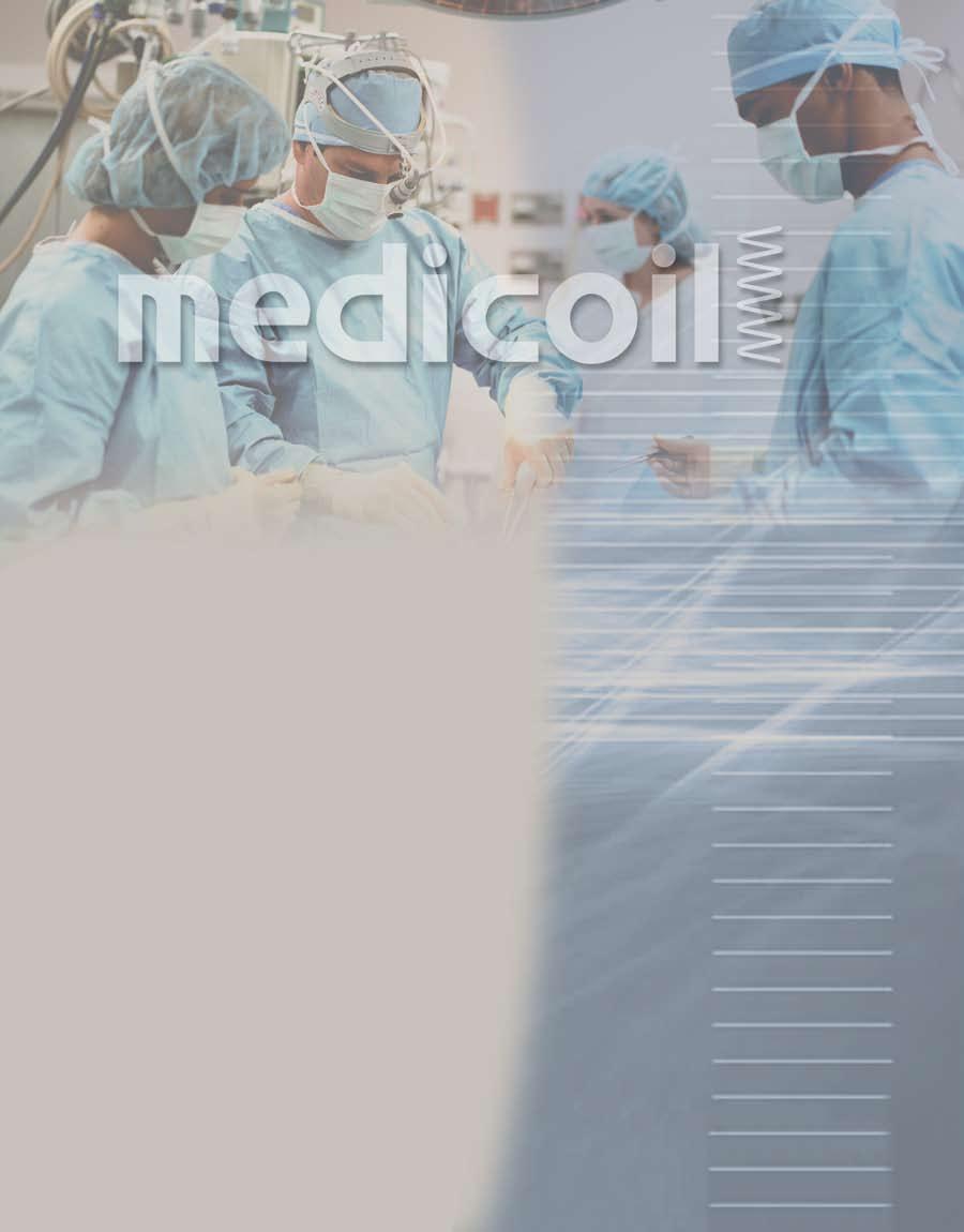 Precision Metal Components For Medical Devices Specialized, complex parts and sub-assemblies Extreme diameter and length capabilities All implantable and surgical grade materials Medicoil is a